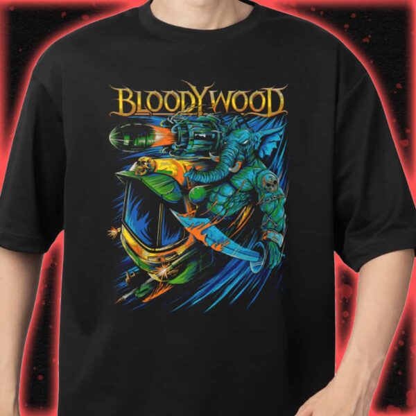 Bloodywood BW Auto Tee (Black) – Unisex T-Shirt, Hoodie, Long Sleeve