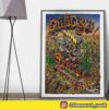 Steve Aoki Spring Tour 2025 Full Effect With Tour Dates Print Poster Canvas