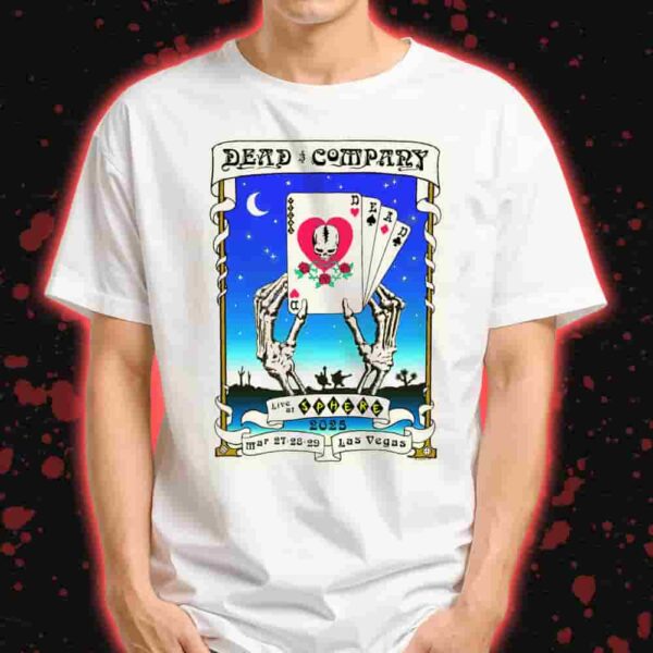 Dead And Company Live At Sphere March 27-28-29 Las Vegas Artwork By Alex Coxen Unisex T-Shirt