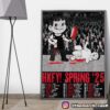 Human Musical Group Sensations Glass Animals Tour Of Earth 2025 With Sofia Isella And Orla Gartland Tour Dates Poster Canvas