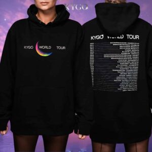 Official Merchandise Kygo World Tour Part Two 2025 Planet Hoodie Tour Dates (Black) – Unisex T-Shirt, Long Sleeve, Hoodie
