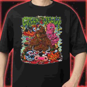 Official Rock Band Green Jelly Cereal Killer By Matt Kerley Rockabilia Exclusive Unisex T-Shirt