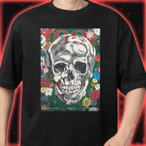 Official Tool Band Merch Concert Bogota 2025 Live At Parque Simon Bolivar On March 28 Unisex T-Shirt