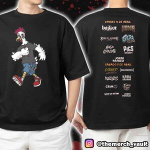 A Candeloria 2025 April 4-5 2025 At Galicia Spain Lineup Merchandise Unisex T-Shirt