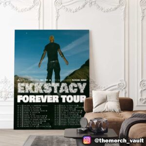 EKKSTACY With Max Fry x Passion Mango Forever Tour 2025 Poster Tour Dates Poster Canvas