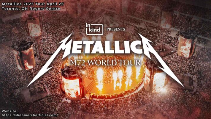 Metallica 2025 Tour April 26 Toronto, ON Rogers Centre
