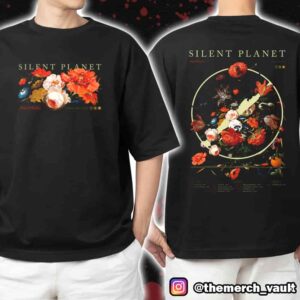 Silent Planet Superbloom Tour 2025 Vintage Flower Tour Unisex T-Shirt