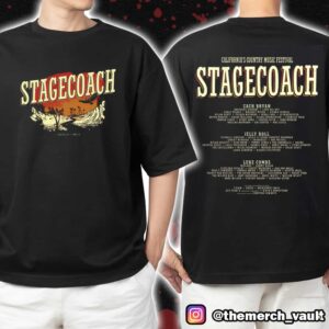 Stagecoach Festival 2025 At Indio CA Through The Valley 2025 Lineup Unisex T-Shirt